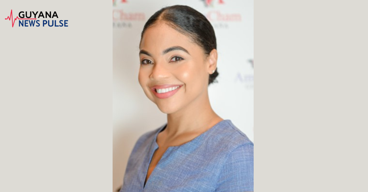 Iman Khan-Cummings elected AMCHAM Guyana’s first female president