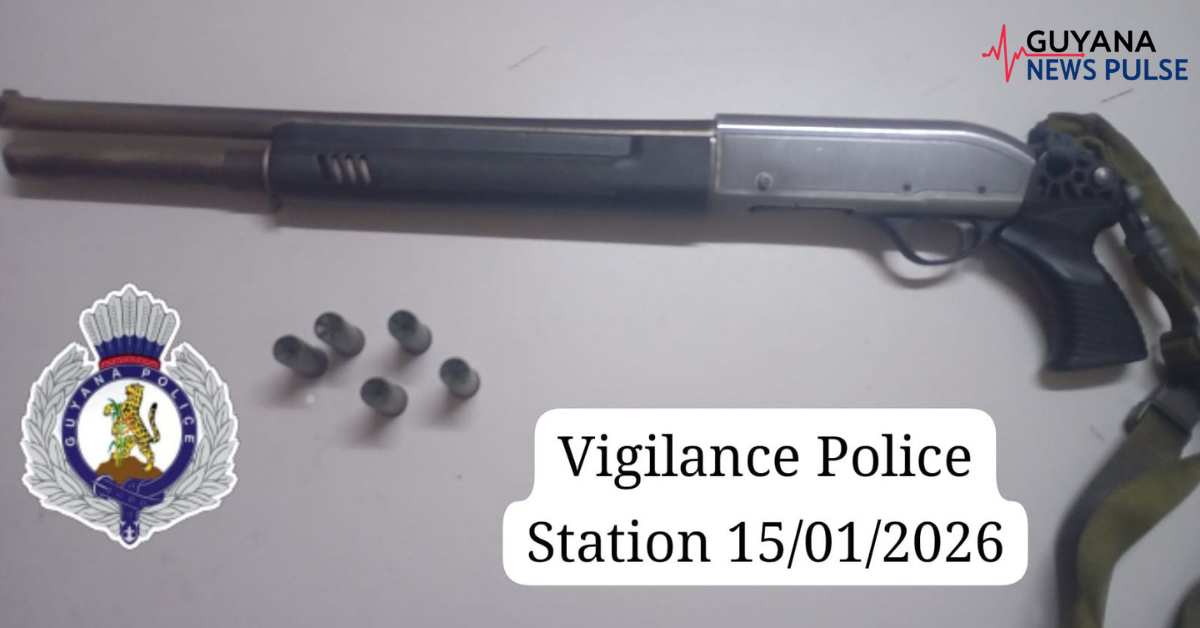 Lusignan security guard, 24, arrested with illegal shotgun and cartridges at Good Hope supermarket
