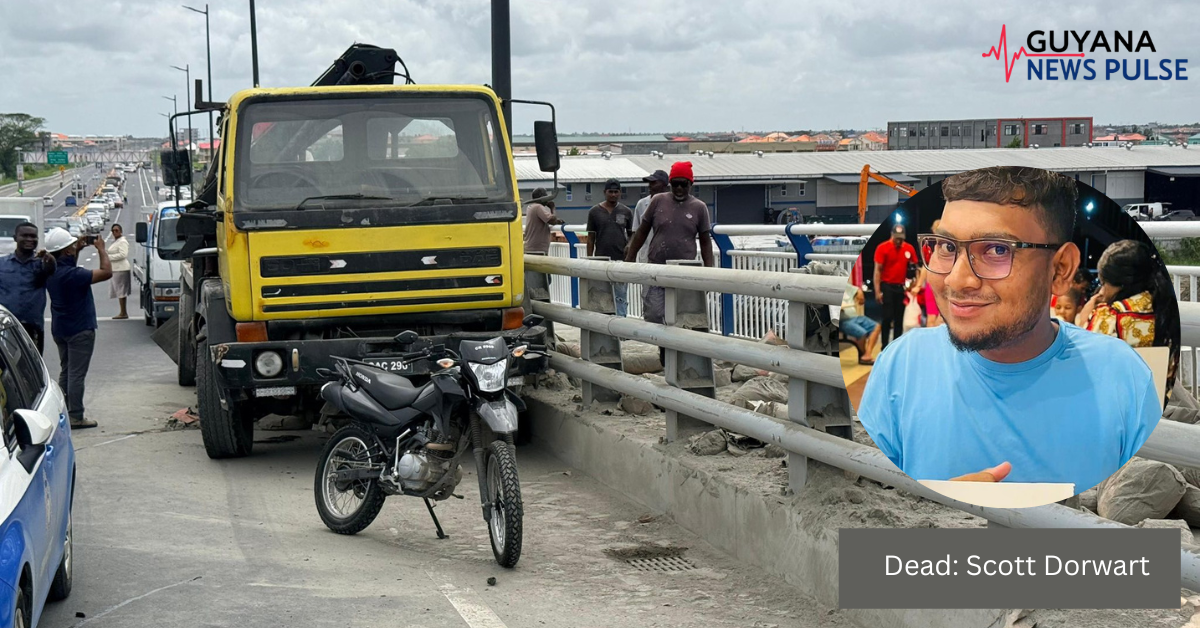 Truck driver involved in Bharrat Jagdeo River Bridge fatal accident was unlicensed