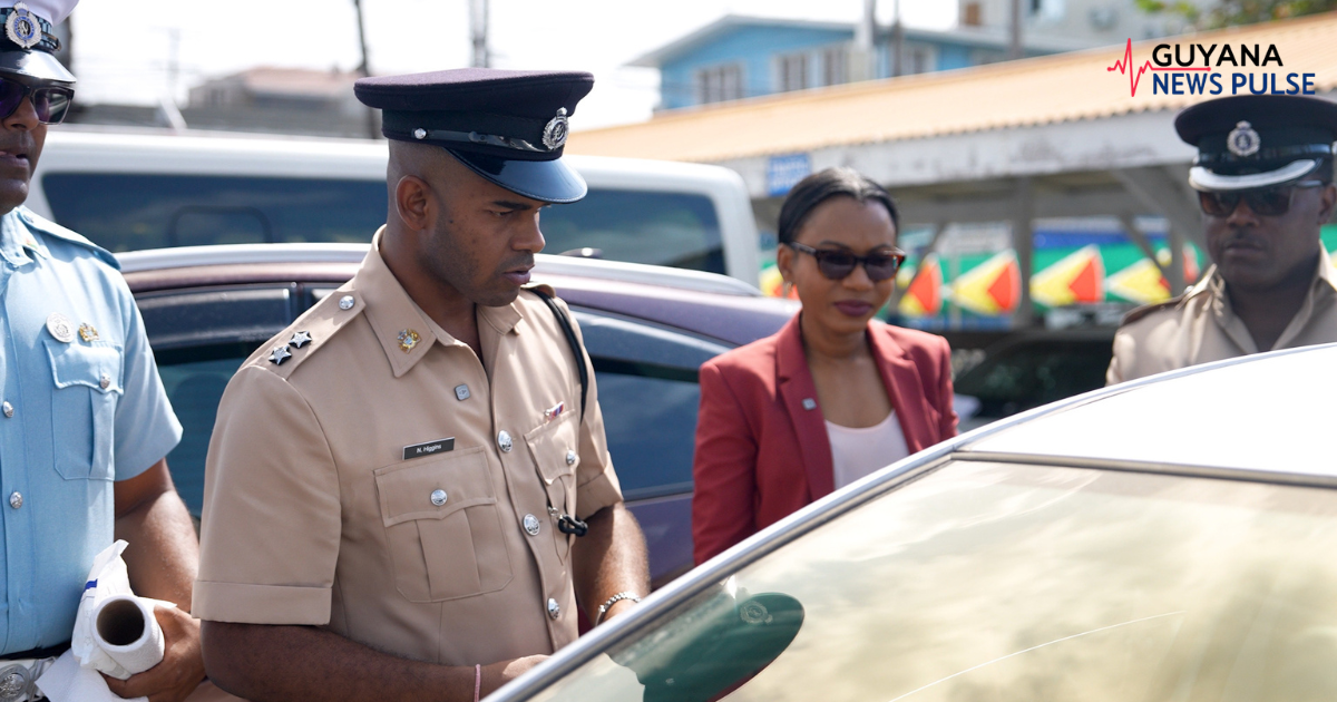 Home Affairs Minister oversees voluntary tint testing at traffic headquarters