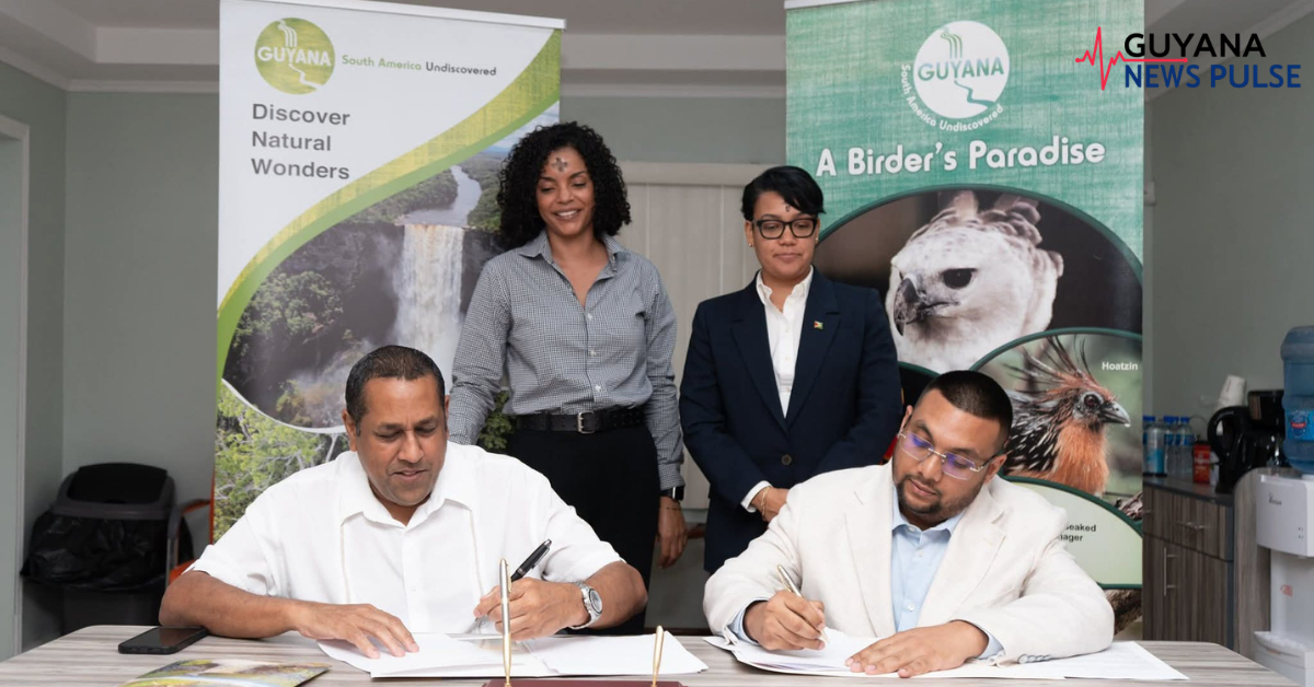 Iwokrama and GTA sign MOU to promote Tourism Development in Region 9