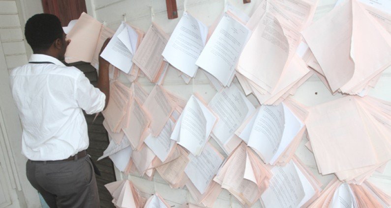 Revised list of electors published for public scrutiny