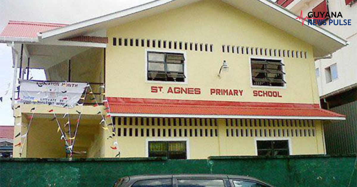 Gun, ammo found under desk at St. Agnes Primary