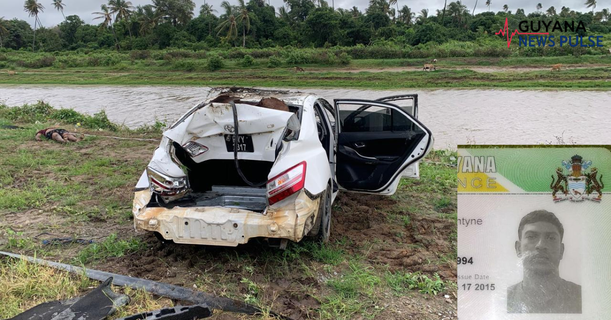 Father, 4-year-old son die after car plunges into canal in Black Bush Polder