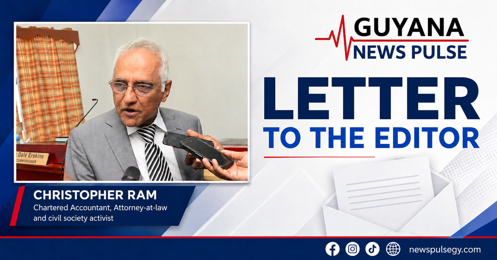 Christopher Ram urges President to widen MV Barima COI, Preserve key records