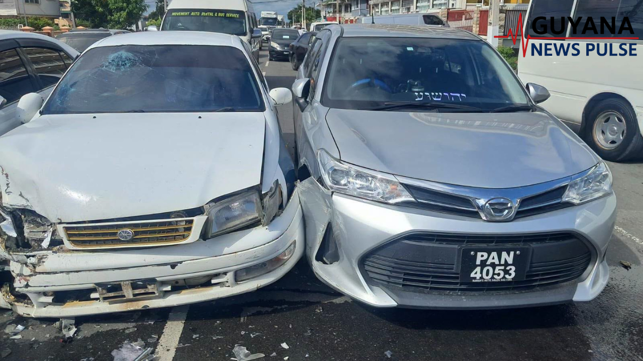 Five-vehicle accident at Conversation Tree under investigation